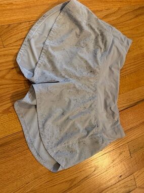 lululemon athletica Light Gray Athletic Shorts